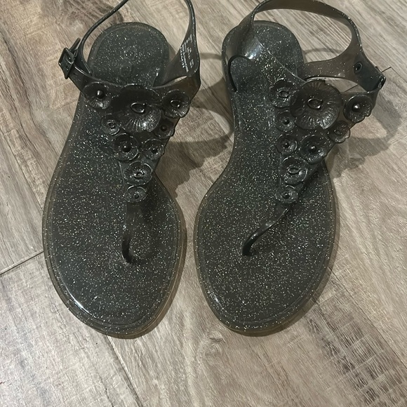 COACH Jelly Tea Rose Sandals - Picture 1 of 5